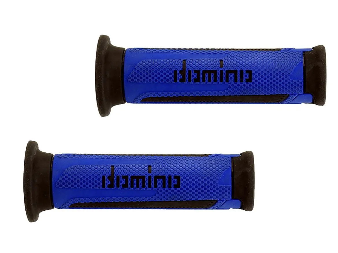 A350 COPPIA MANOPOLE BLU / NERO TURISMO DOMINO UNIVERSALI