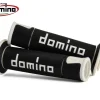 A450 COPPIA MANOPOLE NERO / BIANCO RACING DOMINO UNIVERSALI