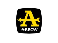 ADESIVO SCARICO TERMINALE ORIGINALE ARROW UNIVERSALE 7X7 CM