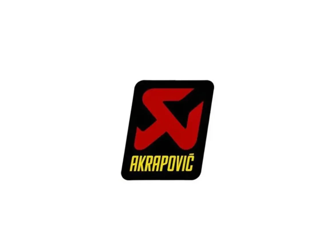 ADESIVO TERMICO 85X70 MM AKRAPOVIC ALTE TEMPERATURE UNIVERSALE