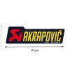 ADESIVO TERMICO 150X44 MM AKRAPOVIC SP SERIE ALTE TEMPERATURE UNIVERSALE
