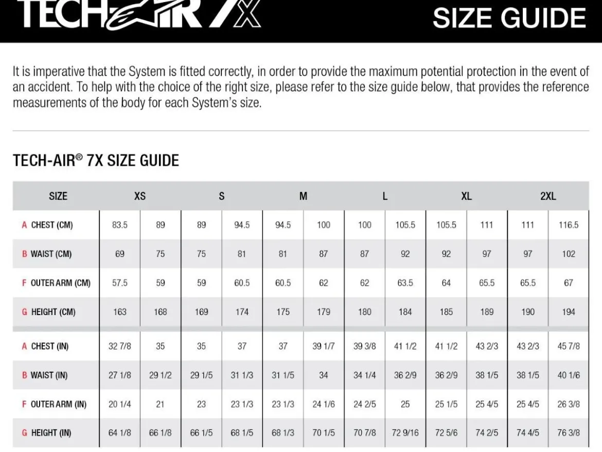 AIRBAG SYSTEM NERO TECH AIR 7X ALPINESTARS