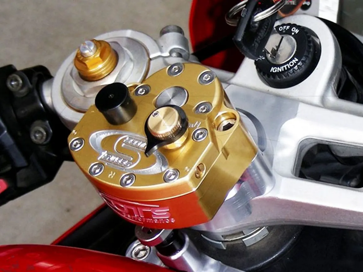 AMMORTIZZATORE DI STERZO ROTATIVO SCOTTS