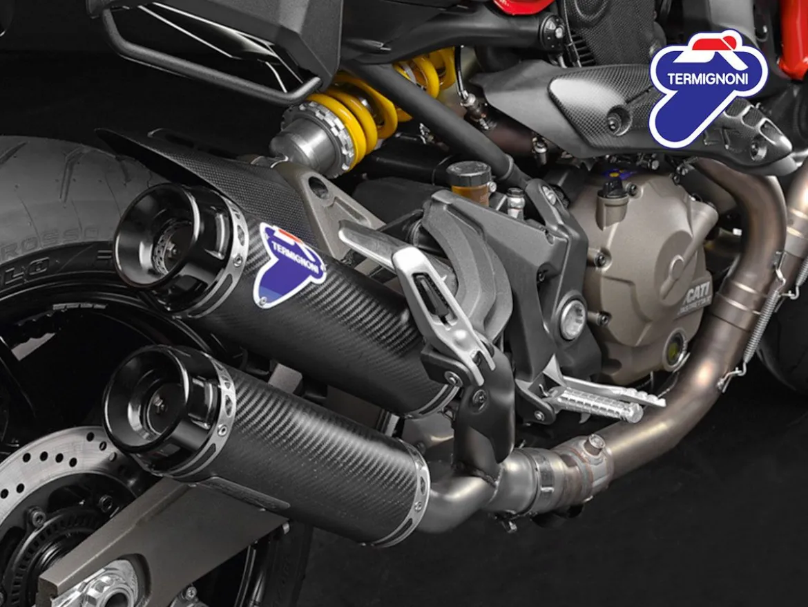 96481462A TERMINALI RACING TERMIGNONI CARBONIO DUCATI MONSTER 821 2018-2020