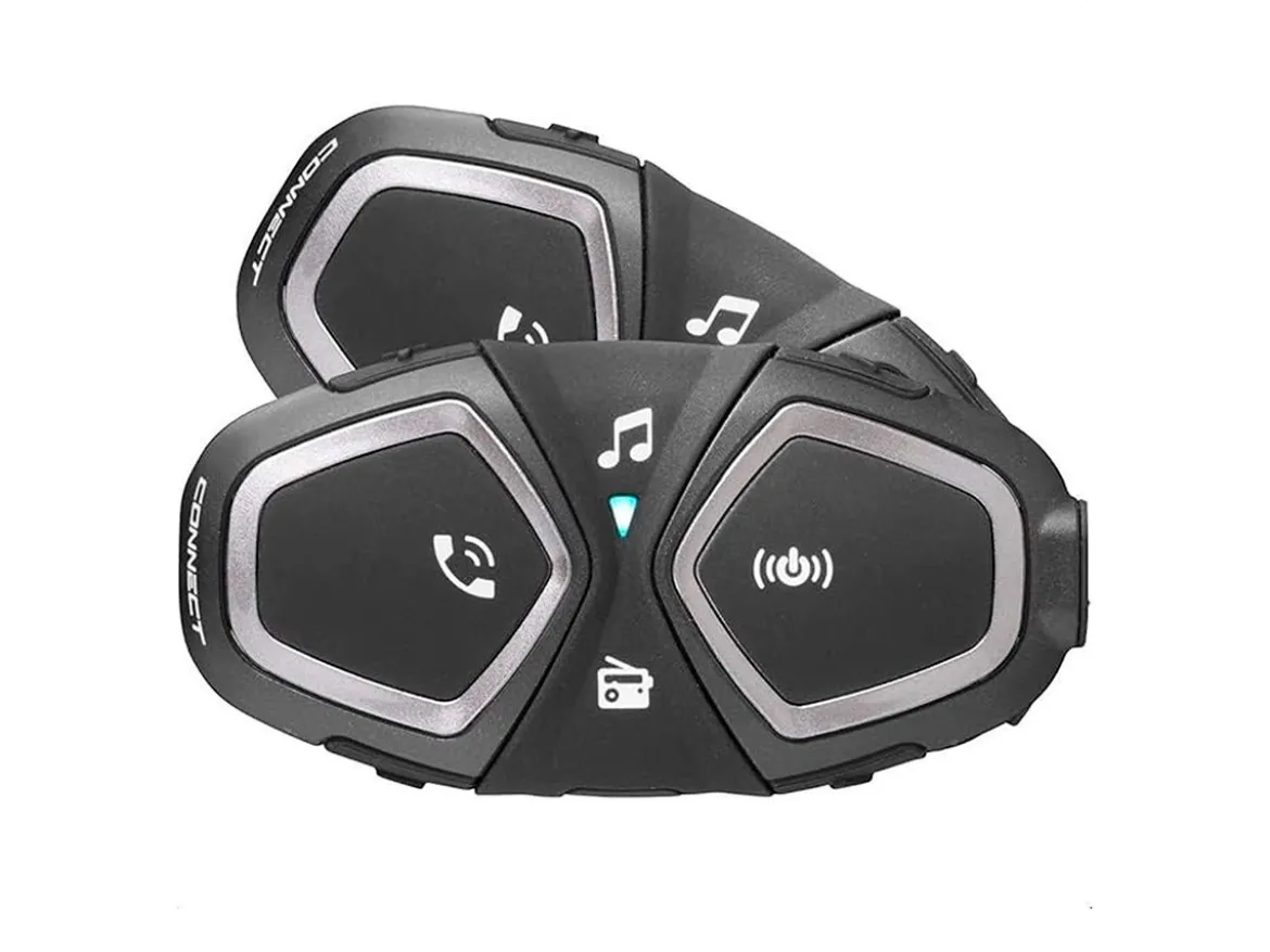 AURICOLARE BLUETOOTH DOPPIO CONNECT DA CASCO INTERPHONE