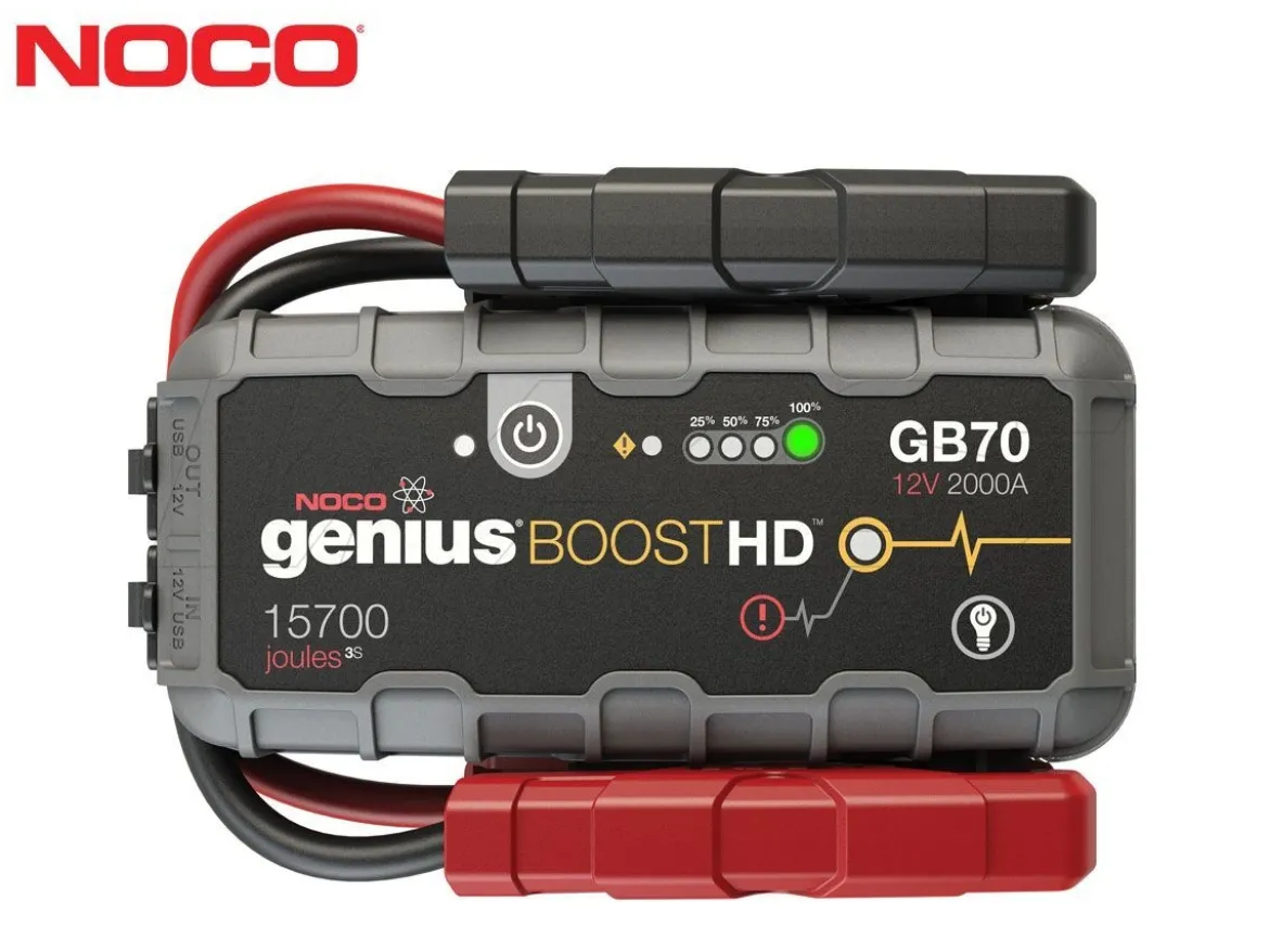AVVIATORE DI EMERGENZA HD GB70 NOCO 12V 2000A