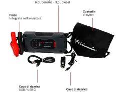 AVVIATORE DI EMERGENZA RUGGED BOOSTER SBX461 12V 1000A SCHUMACHER