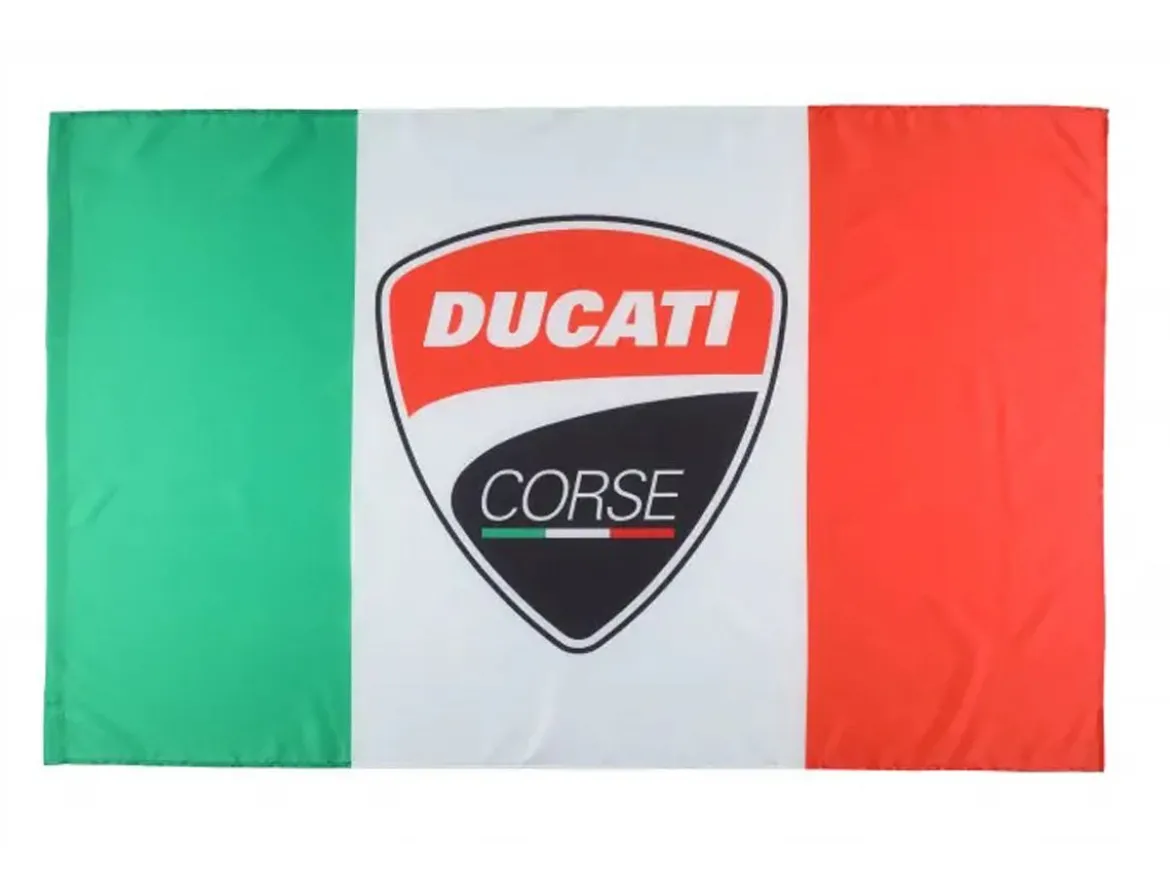 2256002 BANDIERA UFFICIALE DUCATI CORSE
