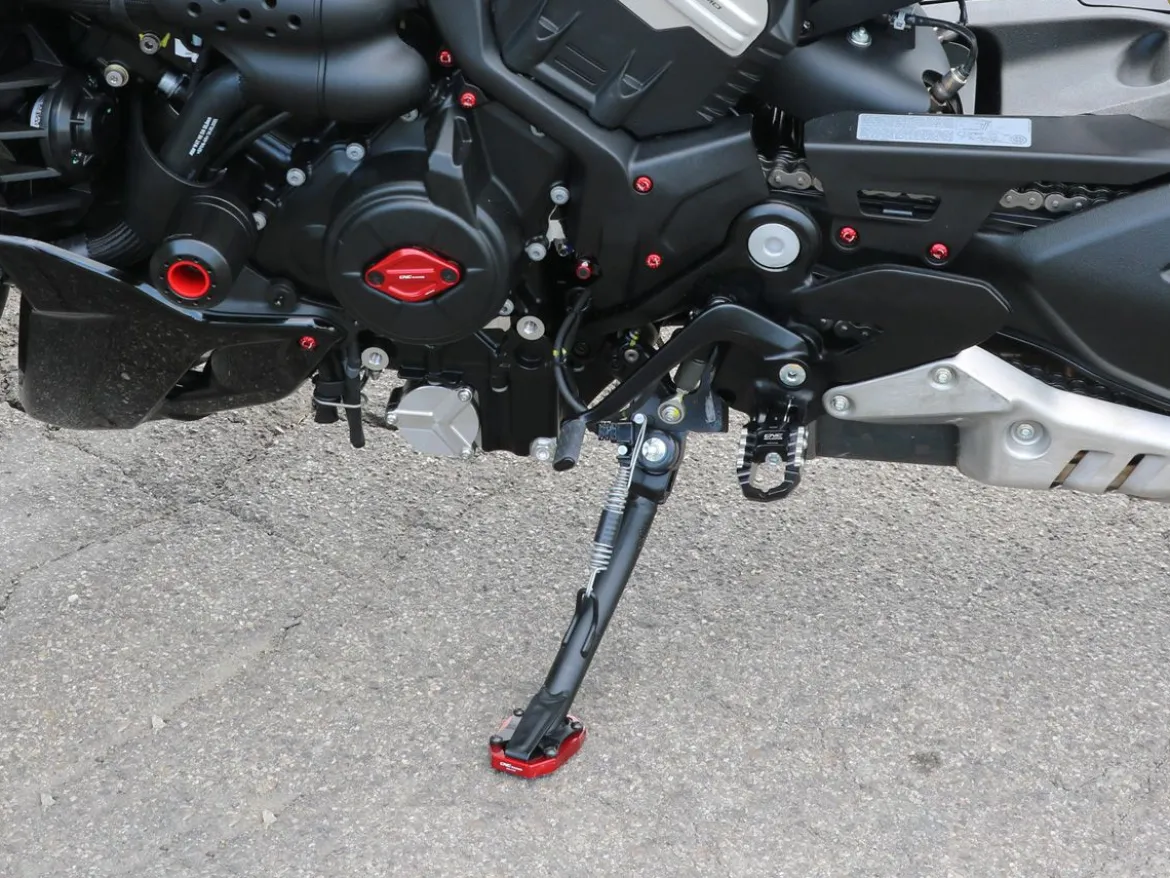 BASE APPOGGIO CAVALLETTO CNC RACING DUCATI DIAVEL V4 2023