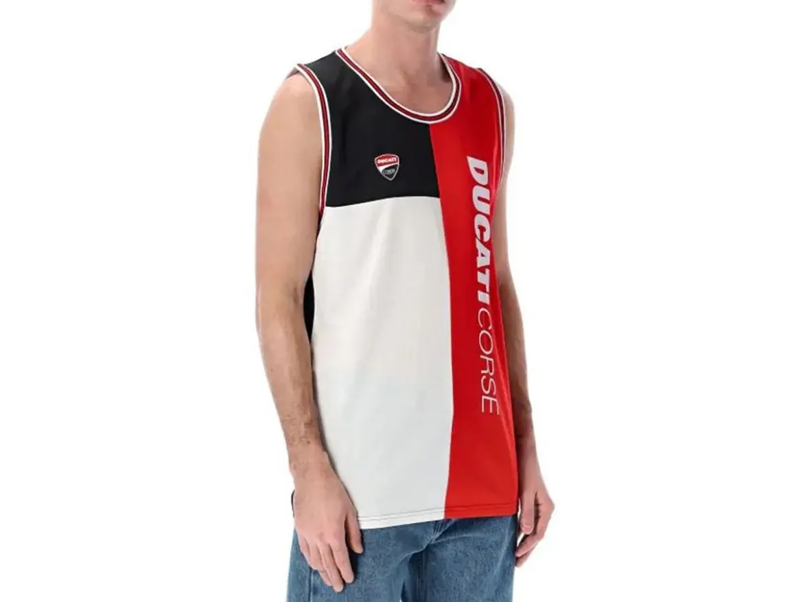 2536005 CANOTTA UFFICIALE DUCATI CORSE COLOR BLOCK