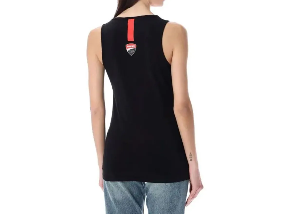 2336005 CANOTTIERA DONNA UFFICIALE DUCATI CORSE LOGO