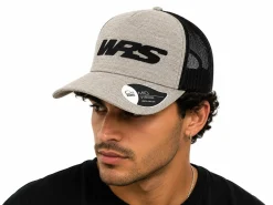 CAPPELLINO CON VISIERA ORIGINALE WRS KAKI MELANGE