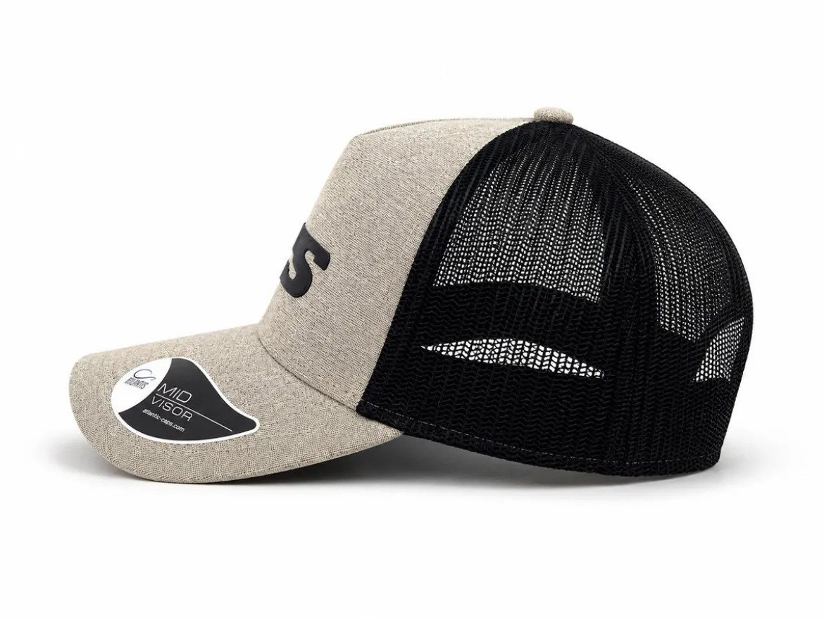 CAPPELLINO CON VISIERA ORIGINALE WRS KAKI MELANGE