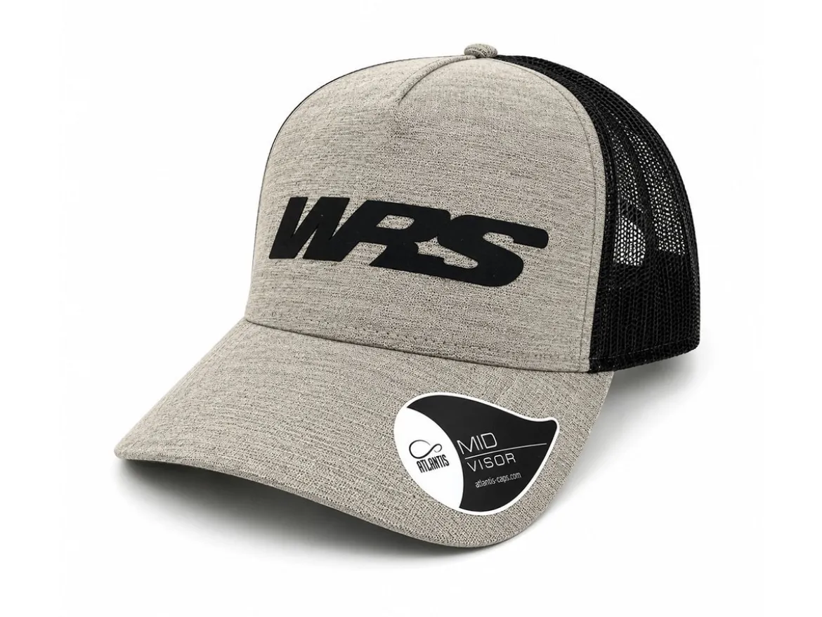 CAPPELLINO CON VISIERA ORIGINALE WRS KAKI MELANGE