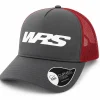 CAPPELLINO CON VISIERA ORIGINALE WRS GRIGIO ROSSO