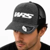 CAPPELLINO CON VISIERA ORIGINALE WRS GRIGIO MELANGE