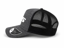 CAPPELLINO CON VISIERA ORIGINALE WRS GRIGIO MELANGE