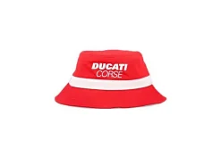 2346008 CAPPELLINO PESCATORE BAMBINO UFFICIALE DUCATI CORSE LOGO