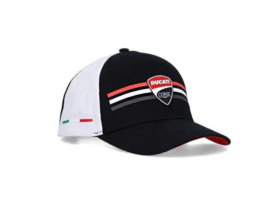 2546001 CAPPELLINO UFFICIALE DUCATI CORSE PATCH STRIPES