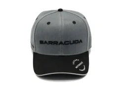 CAPPELLO GRIGIO CON VISIERA BARRACUDA UFFICIALE