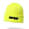 CAPPELLO INVERNALE GIALLO FLUO CON LOGO RICAMATO ORIGINALE WRS
