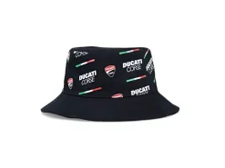2446005 CAPPELLO PESCATORE UFFICIALE DUCATI CORSE ALLOVER LOGO
