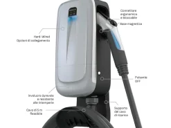 CARICABATTERIA COLONNINA VEICOLI IBRIDI / ELETTRICI SEV 455 32A MONOFASE SCHUMACHER