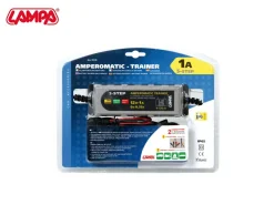 CARICABATTERIA INTELLIGENTE AMPEROMATIC TRAINER LAMPA 6/12V 5 STEP