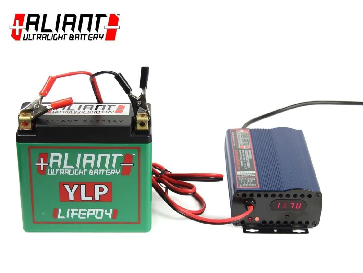 CARICA BATTERIE VELOCE ALIANT PER BATTERIE A LITIO UNIVERSALE