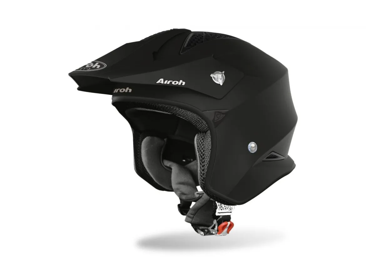 CASCO AIROH JET TRR S BLACK MATT