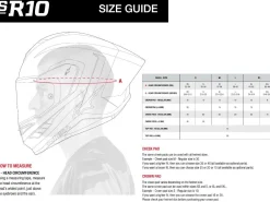 CASCO INTEGRALE ALPINESTARS SUPERTECH R10 ARIUS ECE06/DOT ROSSO