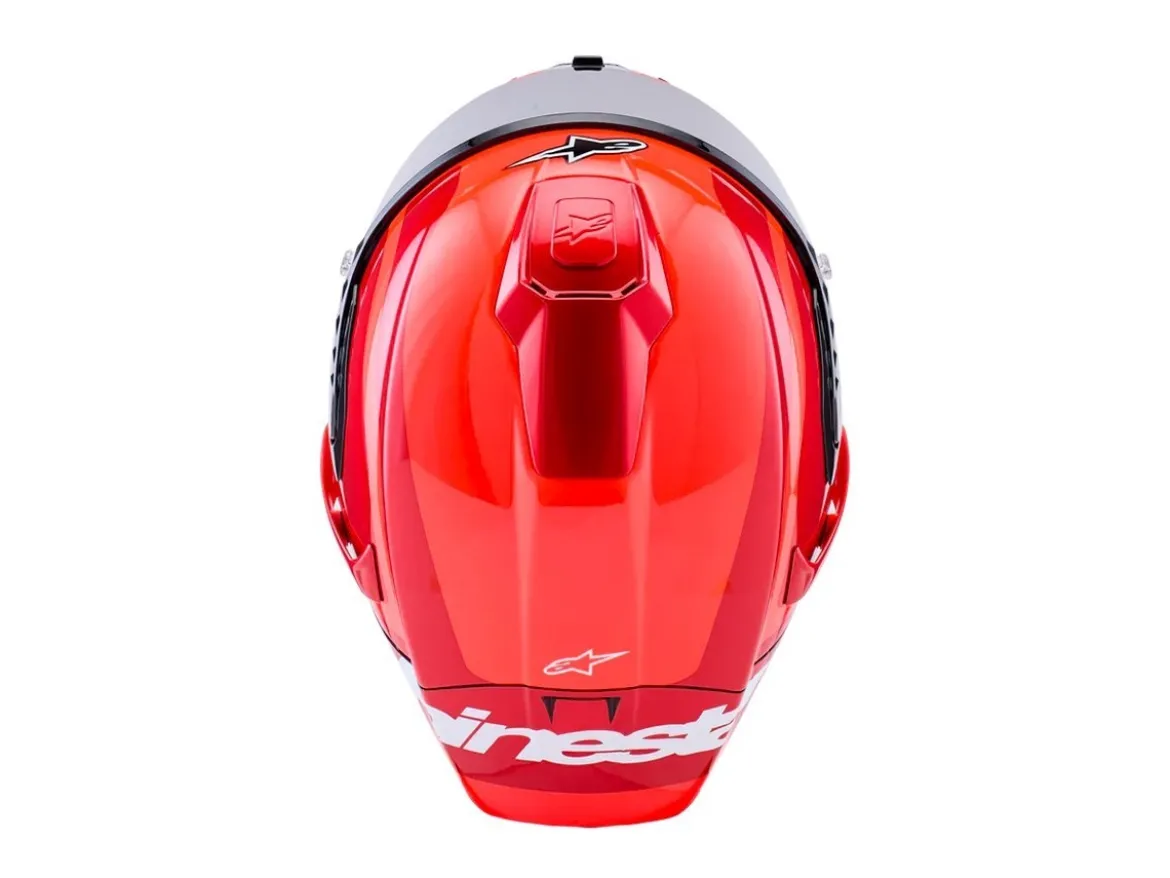 CASCO INTEGRALE ALPINESTARS SUPERTECH R10 ARIUS ECE06/DOT ROSSO