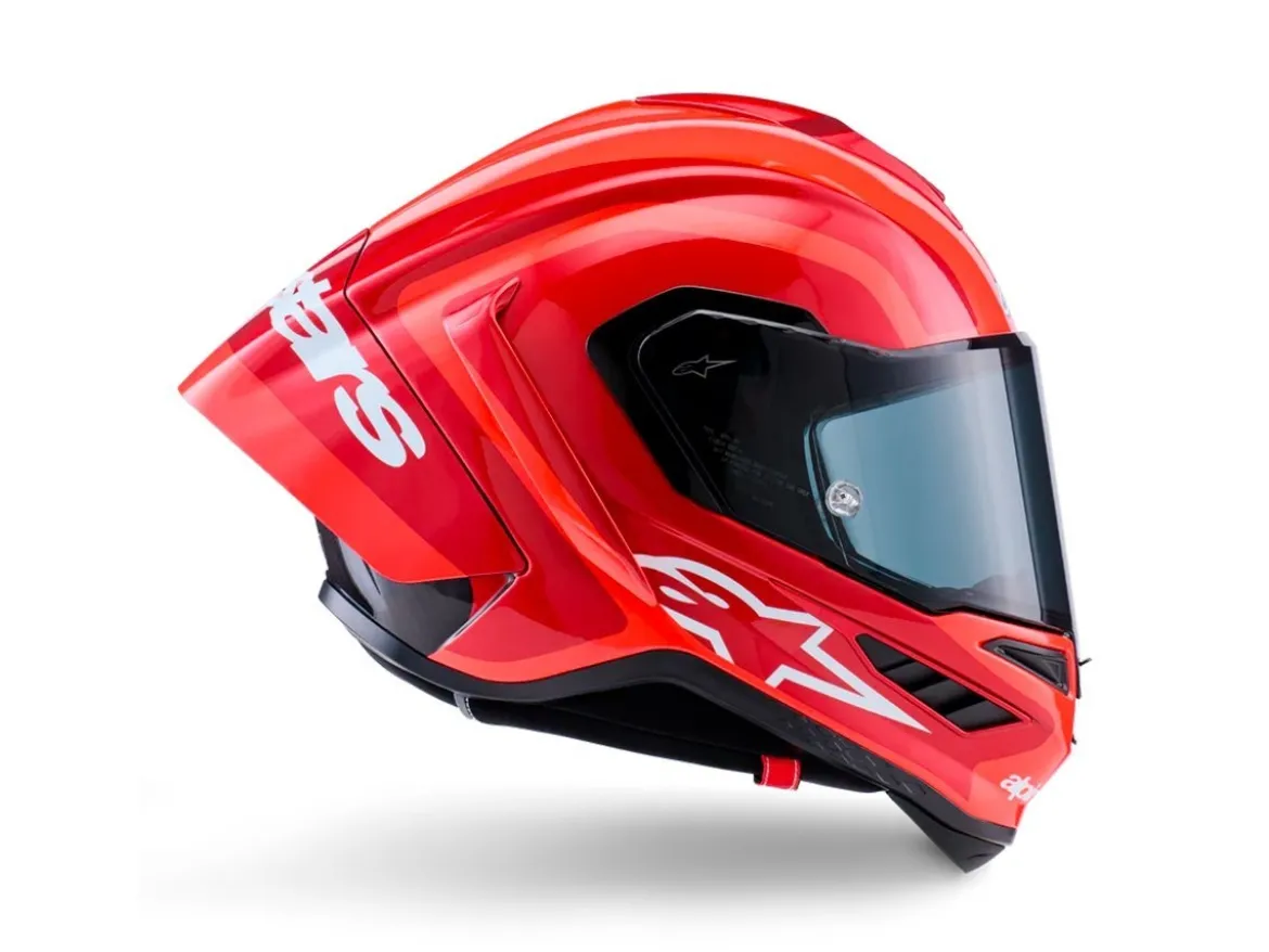 CASCO INTEGRALE ALPINESTARS SUPERTECH R10 ARIUS ECE06/DOT ROSSO