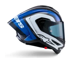 CASCO INTEGRALE ALPINESTARS SUPERTECH R10 ARIUS ECE06/DOT NERO-GIALLO FLUO