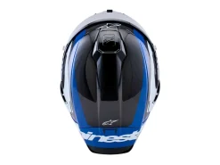 CASCO INTEGRALE ALPINESTARS SUPERTECH R10 ARIUS ECE06/DOT NERO-GIALLO FLUO