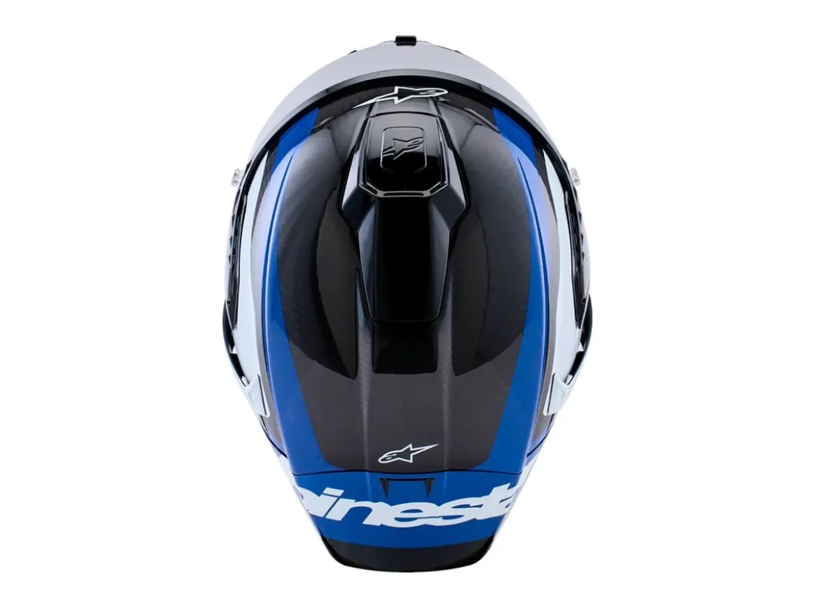 CASCO INTEGRALE ALPINESTARS SUPERTECH R10 ARIUS ECE06/DOT NERO-GIALLO FLUO