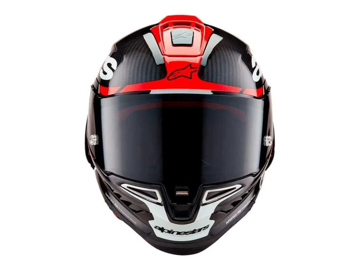 CASCO INTEGRALE ALPINESTARS SUPERTECH R10 ELEMENT ECE 06 ROSSO-NERO