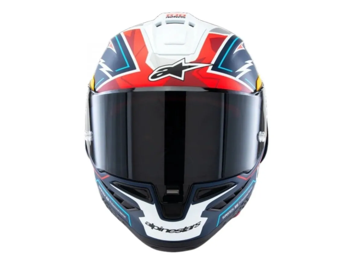 CASCO INTEGRALE ALPINESTARS SUPERTECH R10 ELEMENT ECE 06 BIANCO-NERO