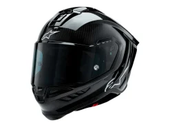 CASCO INTEGRALE ALPINESTARS SUPERTECH R10 SOLID ECE 06 CARBONIO NERO