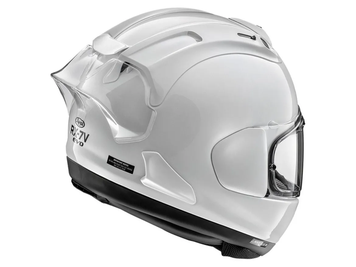 CASCO INTEGRALE ARAI RX-7 V EVO FRHPHE FIM LABEL BIANCO