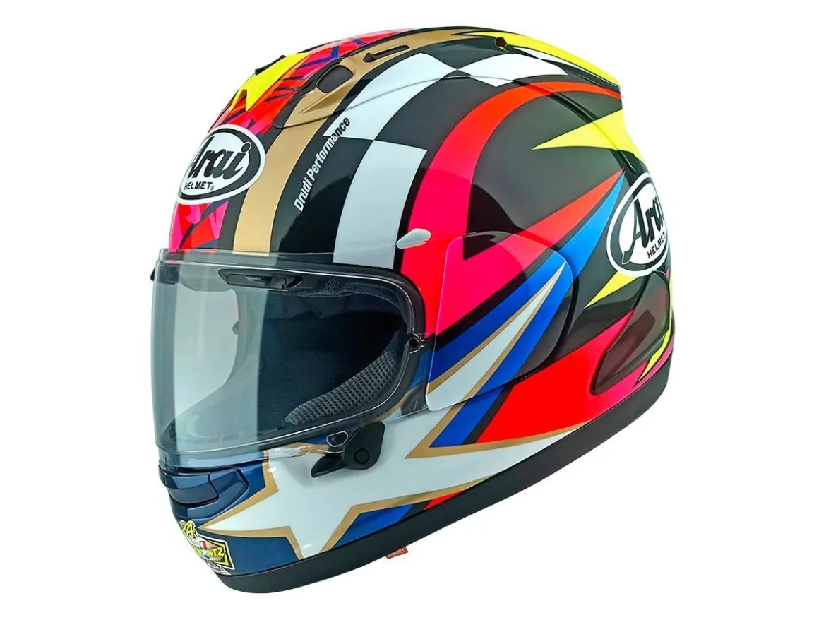 CASCO INTEGRALE ARAI RX-7 V EVO SCHWANTZ 30TH ANNIVERSARY 22-06