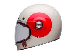 CASCO INTEGRALE BELL BULLITT TT VINTAGE BIANCO / OXBLOOD