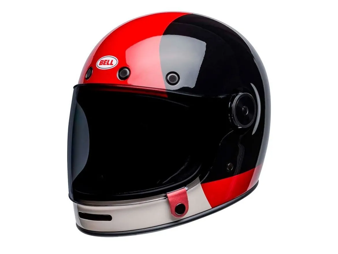 CASCO INTEGRALE BELL BULLITT BLAZON NERO E BURGUNDY