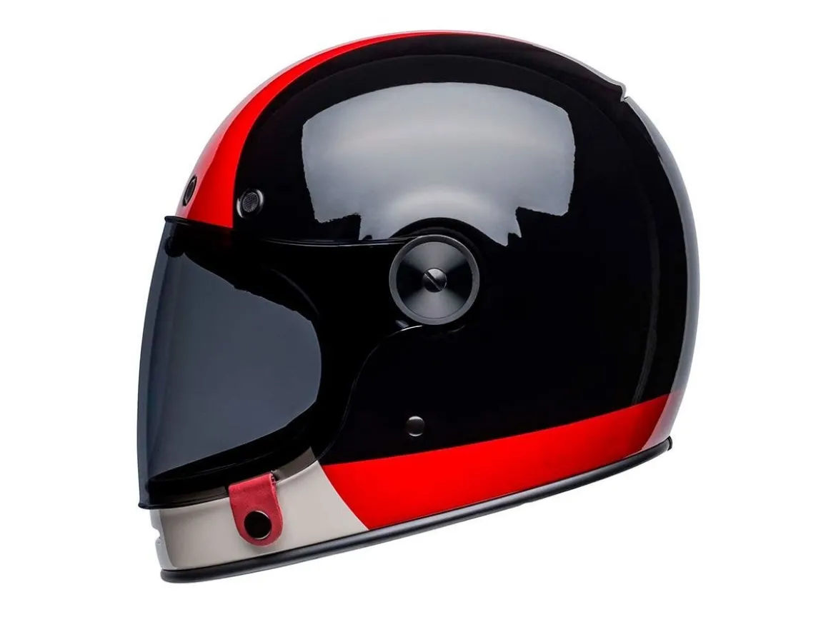 CASCO INTEGRALE BELL BULLITT BLAZON NERO E BURGUNDY