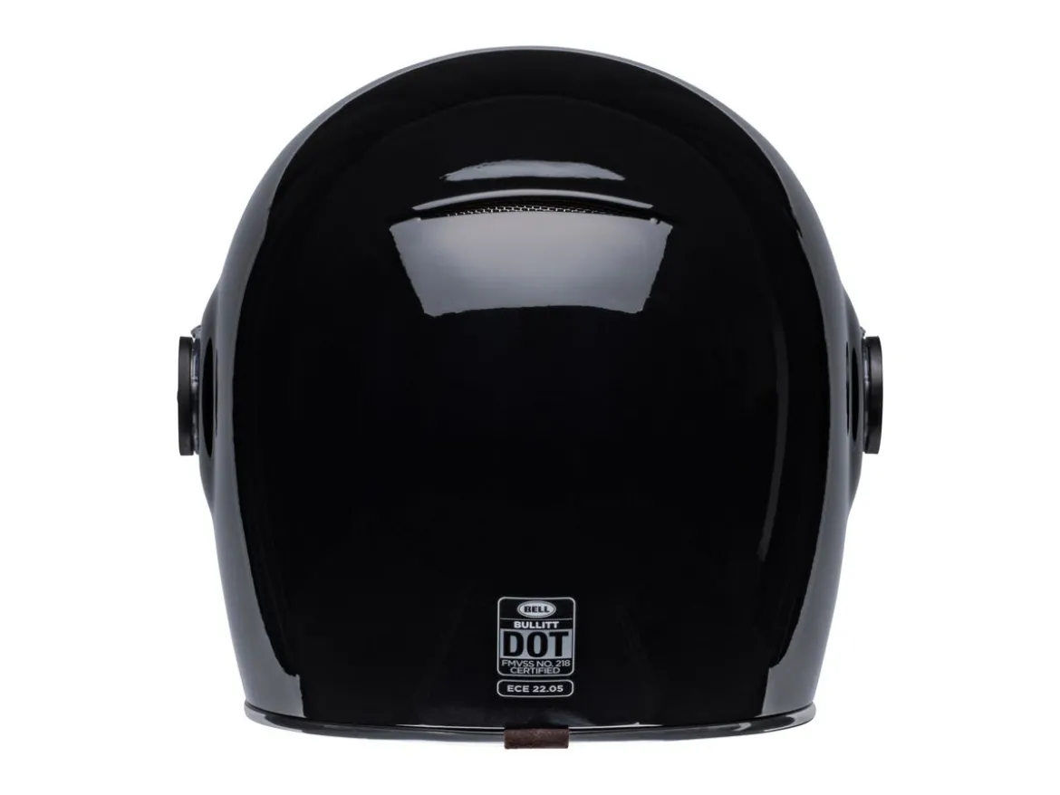 CASCO INTEGRALE BELL BULLITT NERO LUCIDO