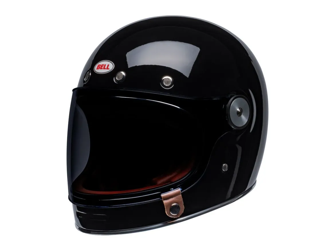 CASCO INTEGRALE BELL BULLITT NERO LUCIDO