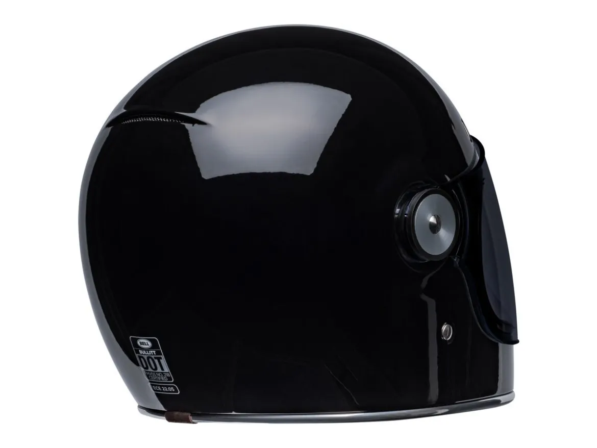 CASCO INTEGRALE BELL BULLITT NERO LUCIDO