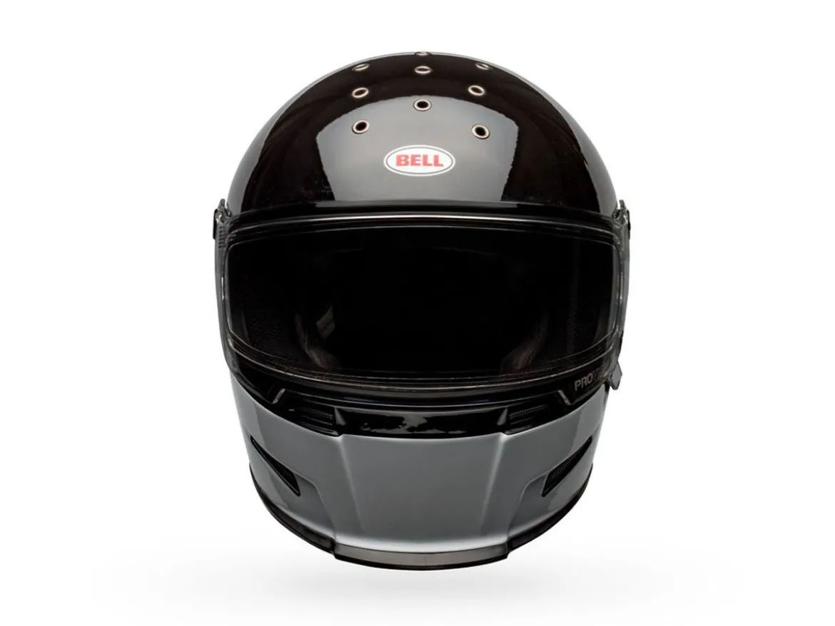 CASCO INTEGRALE BELL ELIMINATOR STOCKWELL NERO E BIANCO