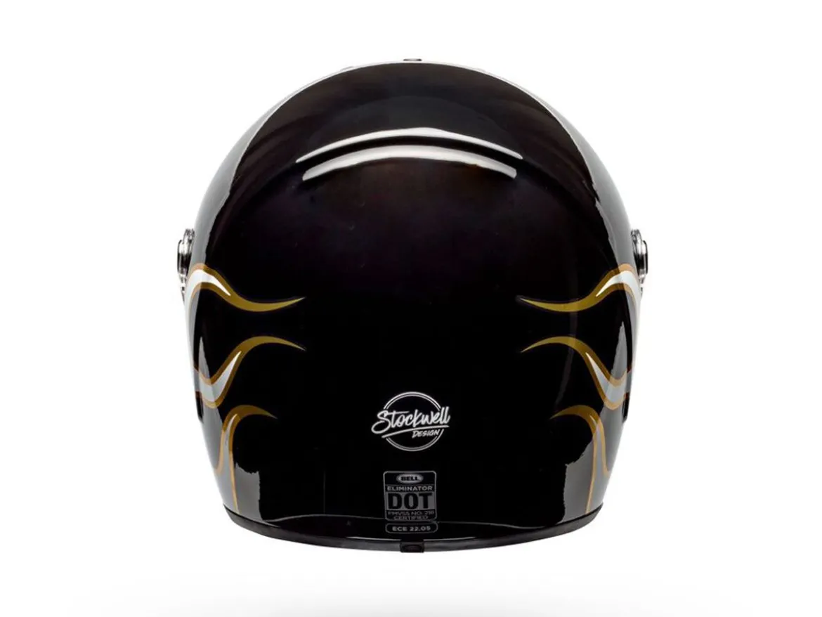 CASCO INTEGRALE BELL ELIMINATOR STOCKWELL NERO E BIANCO