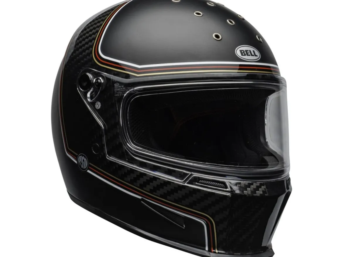 CASCO INTEGRALE BELL ELIMINATOR CARBON NERO OPACO